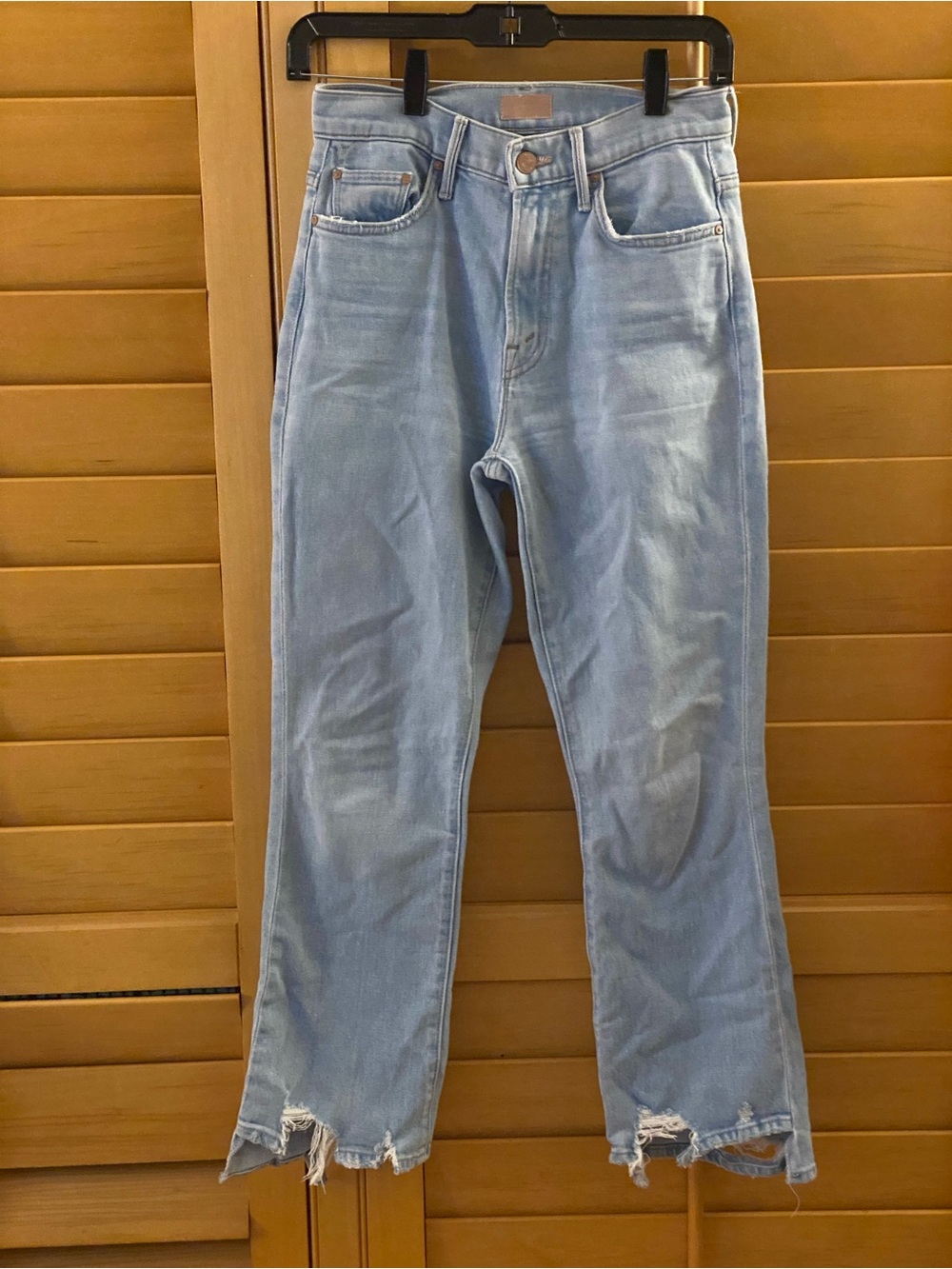Women’s Mother The Insider Crop Step Jeans Sz 25